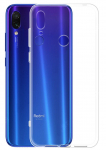 Back panel cover Evelatus Xiaomi Redmi Note 7 Clear Silicone Case 1.5mm TPU Transparent