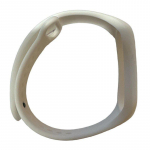 Strap iLike  Silicone Strap Mi Band 5 / 6 / 7  (18x250mm) White