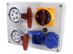 Electric switchboard | IP44 | wall mount | ABS