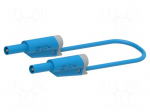 Test lead | 12A | banana plug 4mm,both sides | Urated: 1kV | Len: 1m