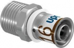 Coupling male 20x1" brass, Uponor