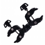 Camera accessory Hurtel  Double-sided clamp holder for the camera - black