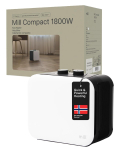 Mill | Compact PTC Fan Heater | CUS1800MECW | PTC Fan | 1800 W | Number of power levels 3 | Suitable for rooms up to 10-30 m&sup2; | White