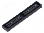 Connector: PCB to PCB | socket | female | PIN: 80 | QSE | vertical | 2A