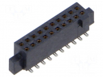 Connector: PCB to PCB | socket | female | PIN: 20 | SFC | straight | 3.1A