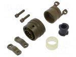 Connector: military | plug | male | PT/451 | 7.5A | 600V | PIN: 8 | straight