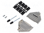 Enclosure for connectors: D-Sub | D-Sub 25pin,D-Sub HD 44pin