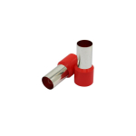 Insulated end sleeve 95mm2/25mm, red, 50 pcs