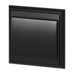 Uued tooted // Przycisk dzwonek p/t Luna, 10A, 250V, WP-6/7L, czarny