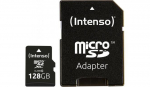 Other Computer Accessory Intenso  MEMORY MICRO SDXC 128GB C10/W/ADAPTER 3433491
