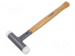 Hammer | 305mm | W: 105mm | 325g | 25mm | round | wood (hickory)