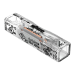 Uued tooted // Złączka Wago 1-torowa przelotowa, do przewod&oacute;w sztywnych, 2773-2401, od 0,2-4mm?, 5 szt