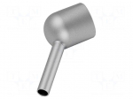 Nozzle: hot air | for hot air station | 3mm | Features: bent 45&deg;