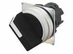Switch: rotary | 22mm | Stabl.pos: 2 | black | none | prominent | A22NZ