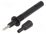 Measuring tip | 36A | black | Tip diameter: 4mm | Socket size: 4mm