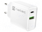 Power supply: switching | plug-in | 5&divide;12VDC | 3A | 20W | 83x43x27mm
