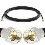 Rangeful Mini UHF Male / Mini UHF Male 1m RG58/U koaksiaalkaabel RG58-MUHFM-MUHFM-1