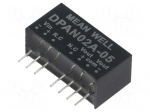 Converter: DC/DC | 2W | Uin: 9&divide;18V | Uout: 5VDC | Uout2: -5VDC | SIP8 | 4.8g