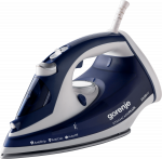 Gorenje | SIH2200BLC | Steam Iron | 2200 W | Water tank capacity 280 ml | Continuous steam 30 g/min | Steam boost performance 90 g/min | Blue/White