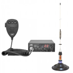 CB raadiosaatjate komplekt PNI Escort HP 8001L ASQ + HS81L k&otilde;rvaklapid + CB antenn PNI ML70 magnetig