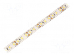 LED tape | white neutral | 2835 | 12V | LED/m: 120 | 10mm | IP65 | 24W/m