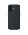 Back panel cover Apple - iPhone 17 Silicone Case with MagSafe - Black Black