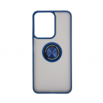 Back panel cover iLike Xiaomi Redmi 13C 5G Hybrid Case With Ring Dark Blue