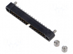 Connector: wire-wire/PCB | socket | male | PIN: 34 | Datamate J-Tek