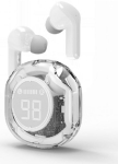 Headphones Gembird Transparent TWS in-ears White