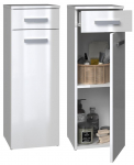 Topeshop NEL V DS BIEL POŁ bathroom storage cabinet White