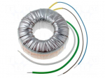 Transformer: toroidal | 100VA | 230VAC | 230V | 0.435A | 1.1kg | &Oslash;: 93mm