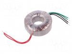 Transformer: toroidal | 160VA | 230VAC | 19V | 19V | 4.21A | 4.21A | 1.7kg