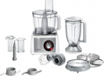 Bosch MC812S814 food processor 1250 W 3.9 L Stainless steel, White