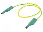 Test lead | 32A | banana plug with axial socket 4mm,both sides