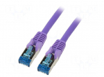 Patch cord | S/FTP | Cat 6a | RJ45 plug,both sides | stranded | Cu | 15m