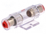 Fuse holder | silver plated