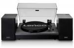 Vynil player Lenco LS-300BK Bluetooth with speakers Black