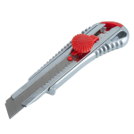 T&ouml;&ouml;riistad ja m&otilde;&otilde;teseadmed // Uued tooted t&ouml;&ouml;riistade, tarvikute kategoorias // Nożyk uniwersalny aluminiowy z pokrętłem 100x18x0,5mm amio-04815
