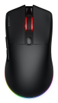 HATOR Pulsar 3 Wireless, black - Optical Yellow 100M Switches PixArt PMW 3311 (HTM630)