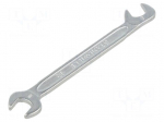 Wrench: flat | double-sided,bent | 8mm | L: 96mm | chromium steel