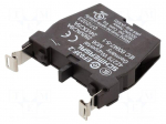Contact block | 22mm | IP20 | Contacts: NO | -25&divide;80&deg;C
