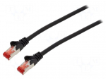 Patch cord | S/FTP | Cat 6 | RJ45 plug,both sides | stranded | Cu | 1m