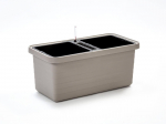 URBALIVE BERBERIS DUO Donica samonawadniająca 78 x 39 cm, jasnoszary