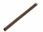 Heat shrink sleeve | thin walled | 3: 1 | 6mm | L: 1m | brown