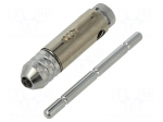 Tap wrench | Grip capac: M3-M10 | 85mm | steel | taps