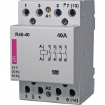 R 40-40 MODULAR CONTACTOR 40A 4P 4Z 3M 230V AC ETICON