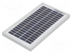 Photovoltaic cell | polycrystalline silicon | 251x140x17mm | 3W