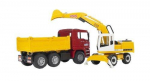 bruder MAN TGA dump truck