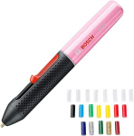 Bosch Cordless hot glue stick Gluey Cupcake Pink, hot glue gun (pink/black, incl. 20 glue sticks)
