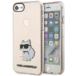 Karl Lagerfeld KLHCI8HNCHTCP Ikonik Choupette Hardcase for iPhone 7/8/SE 2020 / SE 2022 / pink